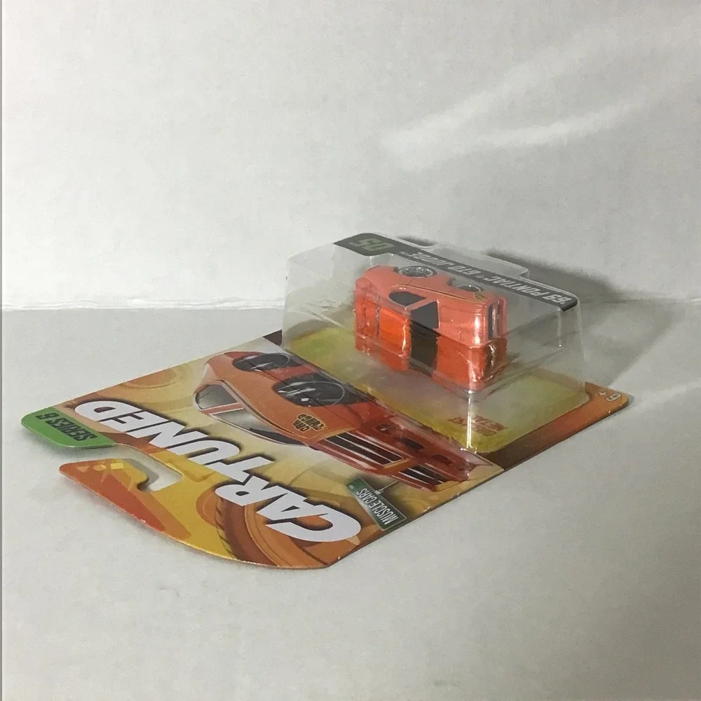 CarTuned Series 6 69 Pontiac GTO Judge Orange‎ Diecast Muscle Car 05 MGA NEW
